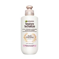 Wahre Schätze 2-in-1 Pflege & Styling Leave-In Creme Sanfte Hafermilch Produktbild