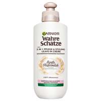 Wahre Schätze 2-in-1 Pflege & Styling Leave-In Creme Sanfte Hafermilch Produktbild