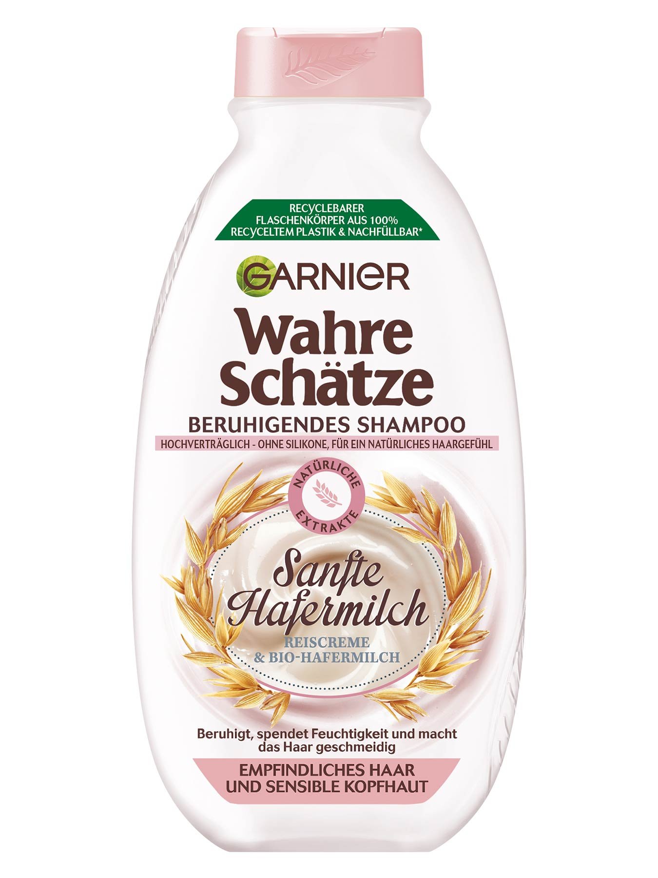 Wahre Schätze Beruhigendes Shampoo Sanfte Hafermilch - Produktabbildung