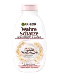 Wahre Schätze Beruhigendes Shampoo Sanfte Hafermilch - Produktabbildung