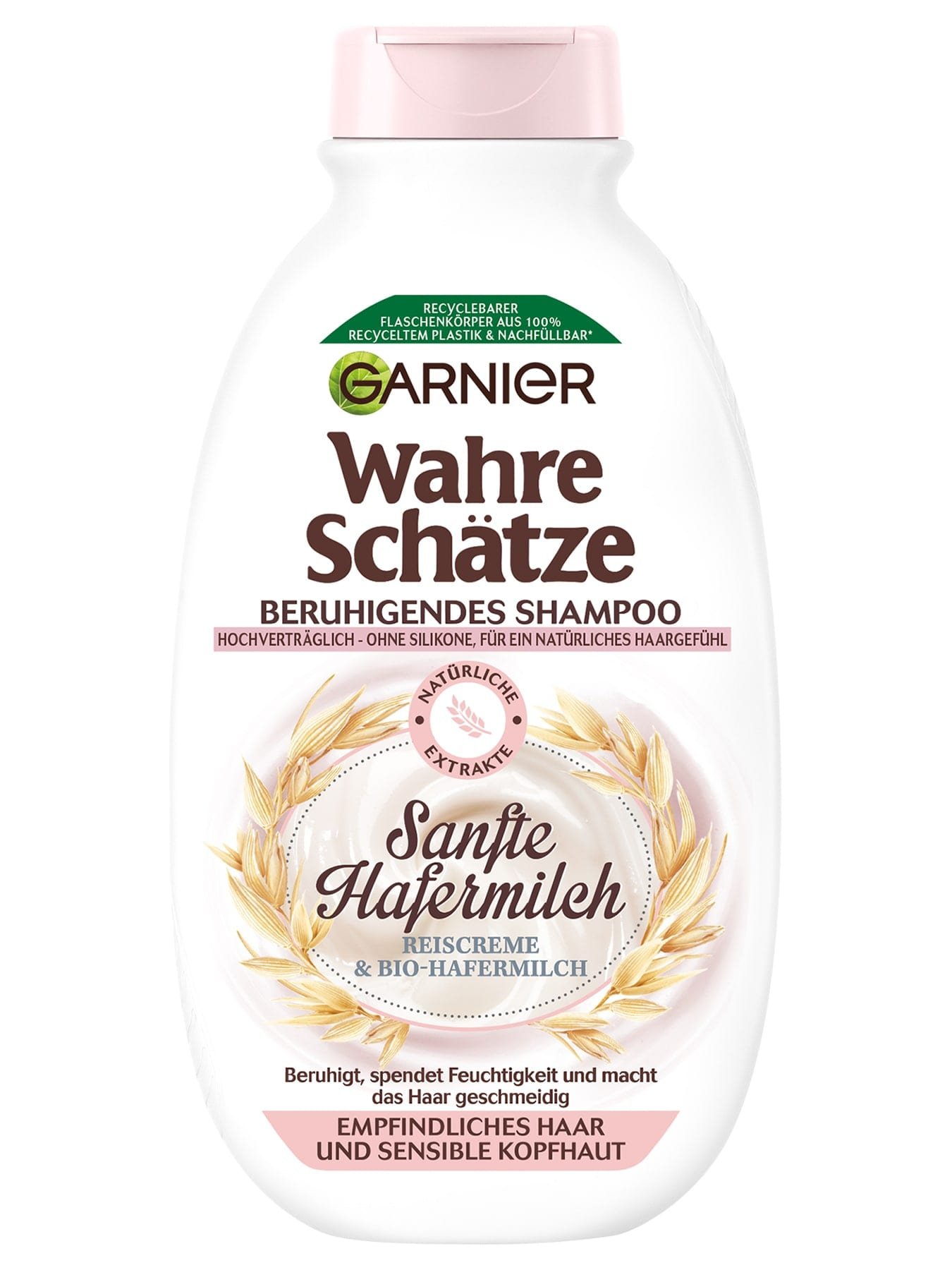 Wahre Schätze Beruhigendes Shampoo Sanfte Hafermilch - Produktabbildung