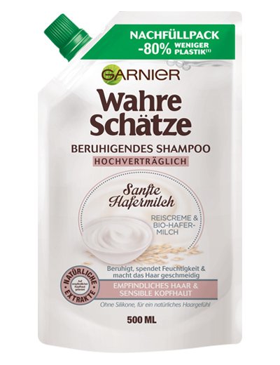 Beruhigendes Shampoo Sanfte Hafermilch Nachfüllpack