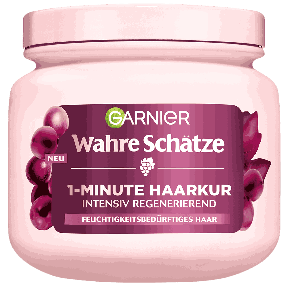Wahre Schätze 1-Minute Haarkur Traube Hydraboost