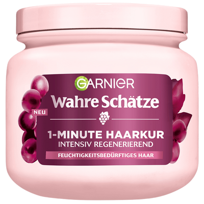 Wahre Schätze Traube Hydraboost 1-Minute Haarkur Produktbild