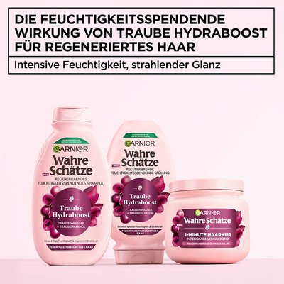 Produktreihe Wahre Schätze Traube Hydraboost