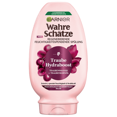Wahre Schätze Regenerierende Feuchtigkeitsspendende Spülung Traube Hydraboost Produktbild