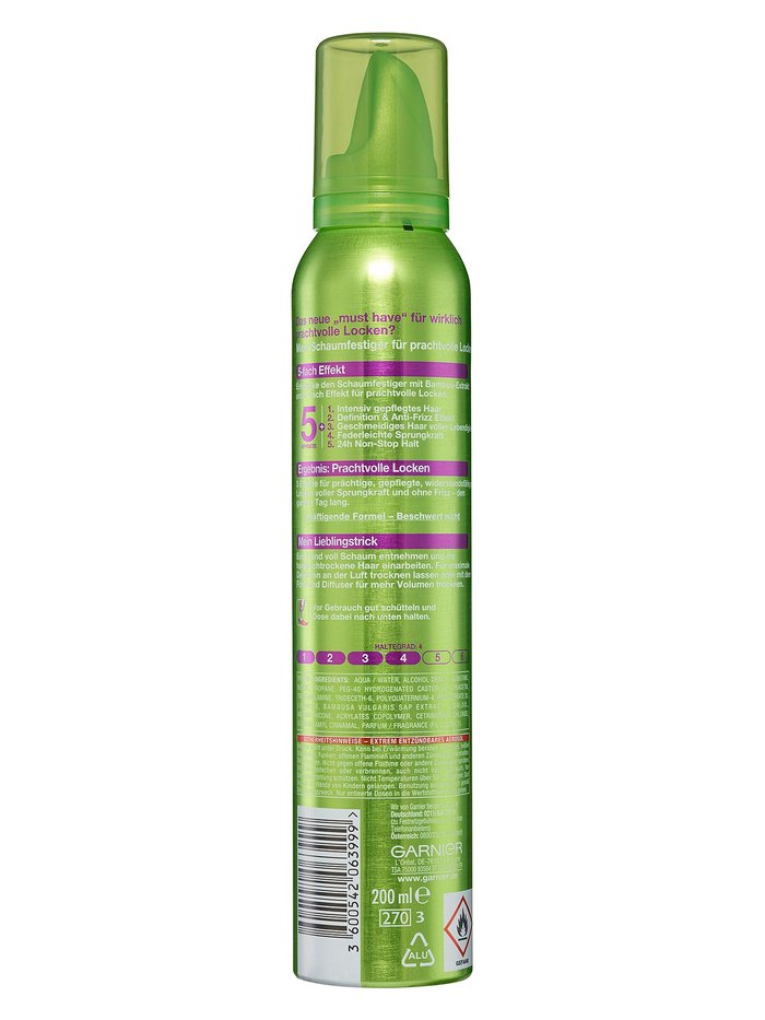 Fructis Style Locken und Glanz Schaumfestiger Garnier