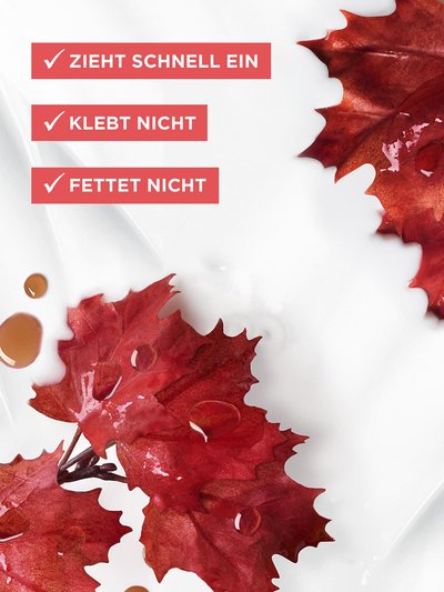 Auflistung der Eigenschaften der Garnier Body Repair Körperpflege