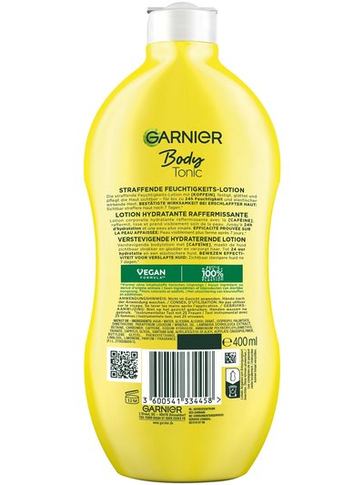 Body Tonic Straffende Milk Alge Feuchtigkeits-Lotion - Produkt Rückansicht