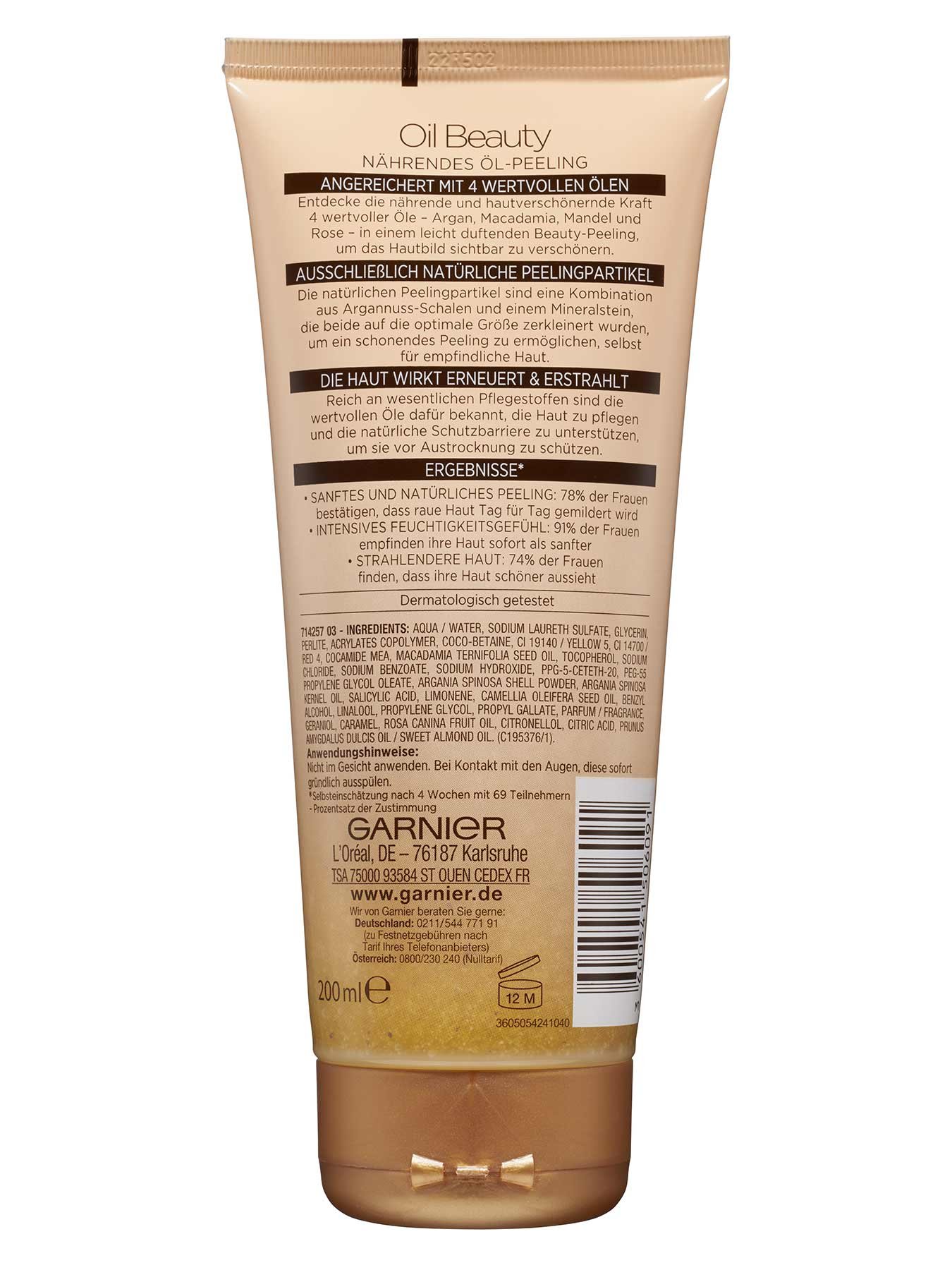 Naehrendes-Oel-Peeling-Body-Oil-Beauty-200ml-Rueckseite-Garnier-Deutschland-gr