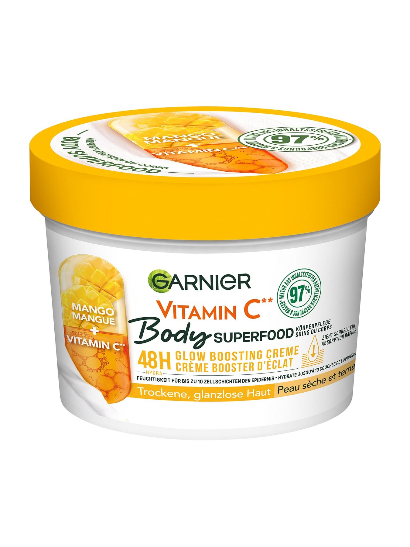 Body Superfood Mango Vitamin C Körperpflege - Produktabbildung