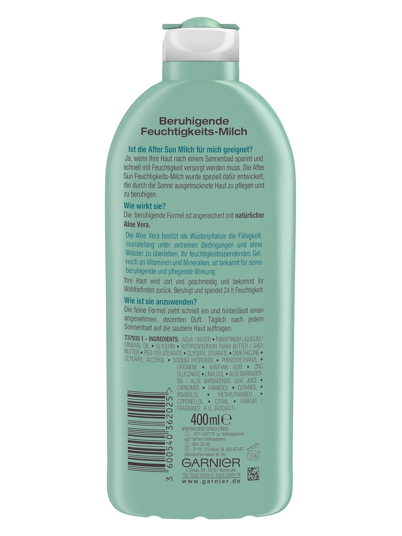 Beruhigende-Feuchtigkeits-Milch-Ambre-Solaire-After-Sun-400ml-Rueckseite-Garnier-Deutschland-gross