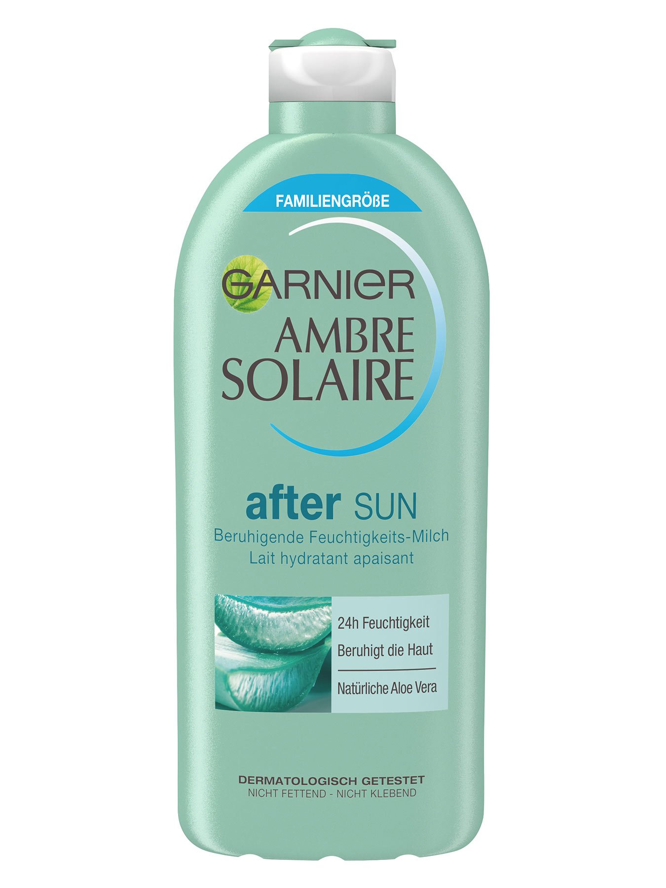 Beruhigende-Feuchtigkeits-Milch-Ambre-Solaire-After-Sun-400ml-Vorderseite-Garnier-Deutschland-gross
