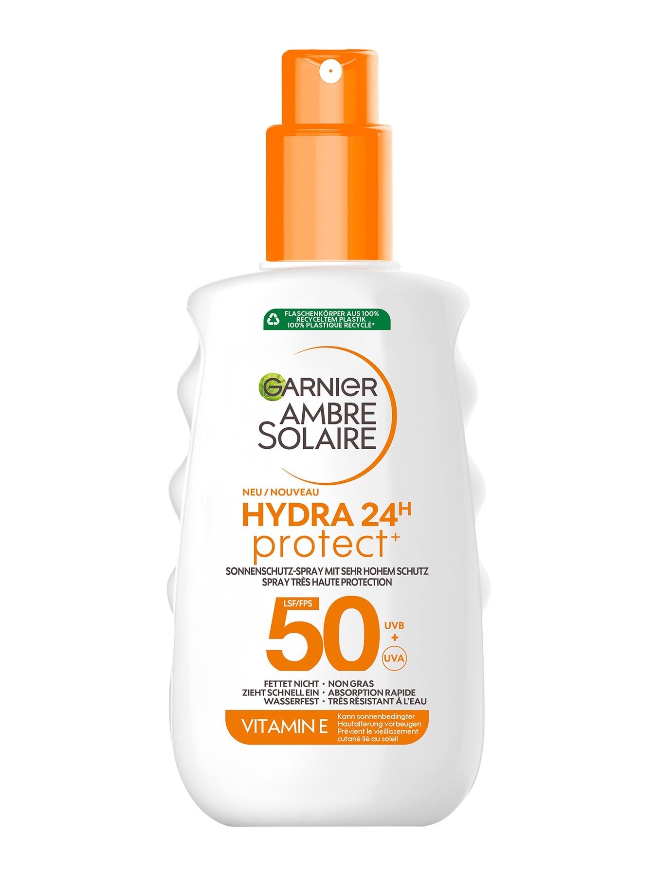 Ambre Solaire Hydra 24h protect+ Sonnenschutz-Spray LSF 50 - Produktabbildung