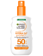 Ambre Solaire Hydra 24h protect+ Sonnenschutz-Spray LSF 50 - Produktabbildung