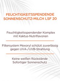 Sonnenschutz-Milch LSF 20 - 3 Produktvorteile