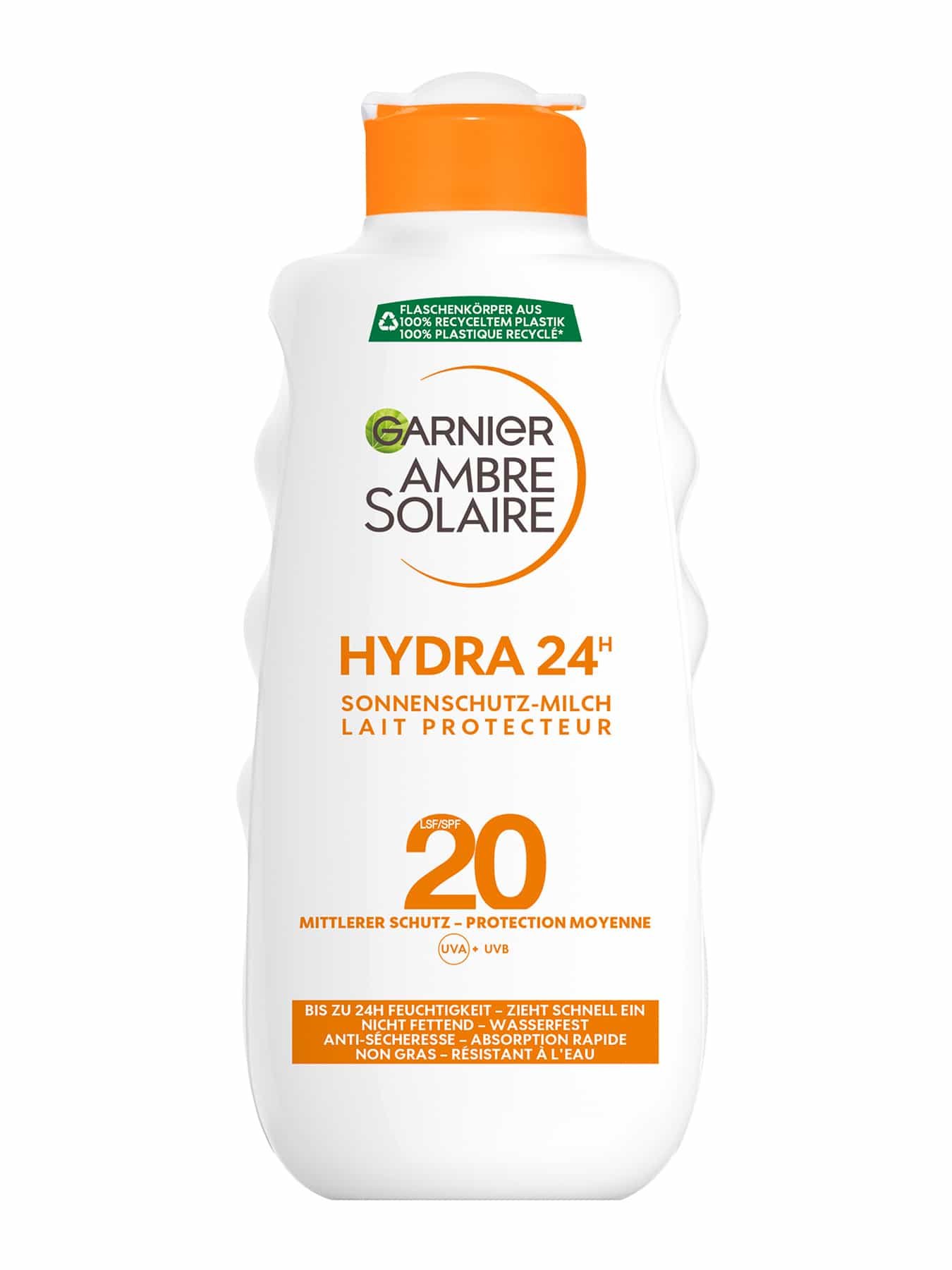 Ambre Solaire Hydra 24h Sonnenschutz-Milch LSF 20 -Produktabbildung