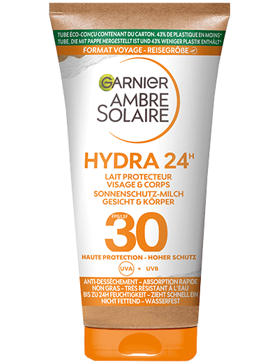 Ambre Solaire Hydra 24h Sonnenschutz-Milch LSF 30 50ml - Produktabbildung