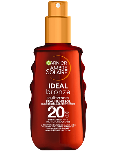 Garnier Ambre Solaire Ideal Bronze Schützendes Sonnenöl LSF20