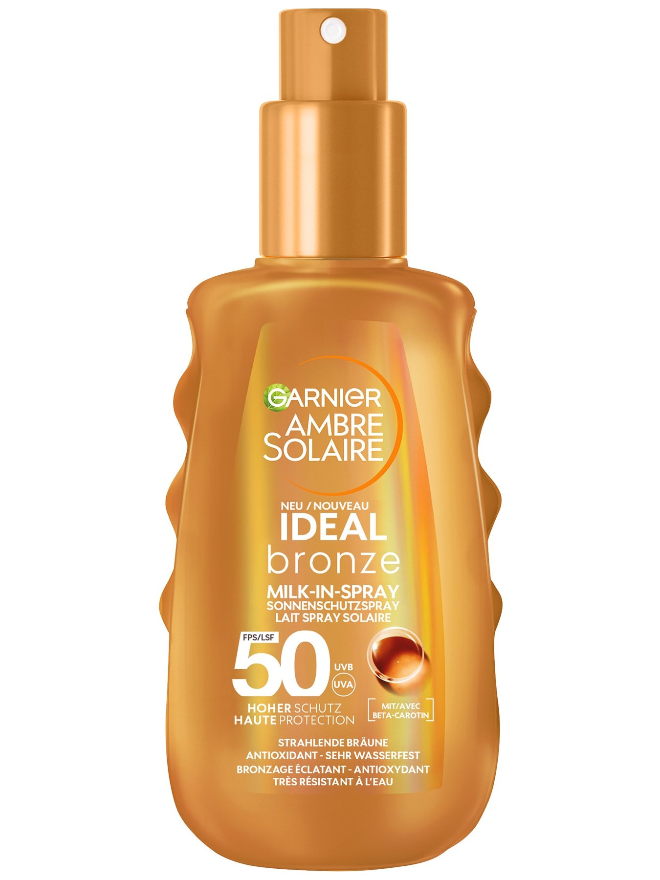 Ambre Solaire Ideal Bronze Sonnenschutzspray LSF 50 - Produktabbildung