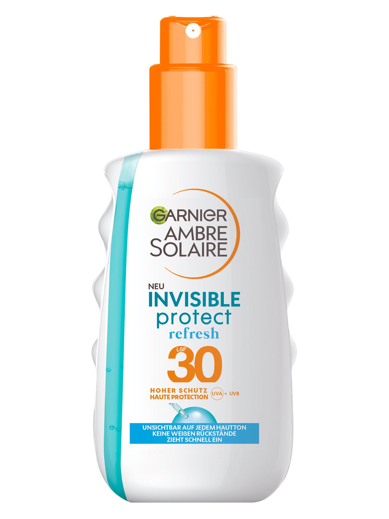 Ambre Solaire Invisible Protect Refresh LSF30 Sonnenschutz-Spray - Produktabbildung
