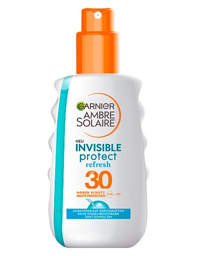 Ambre Solaire Invisible Protect Refresh LSF30 Sonnenschutz-Spray - Produktabbildung