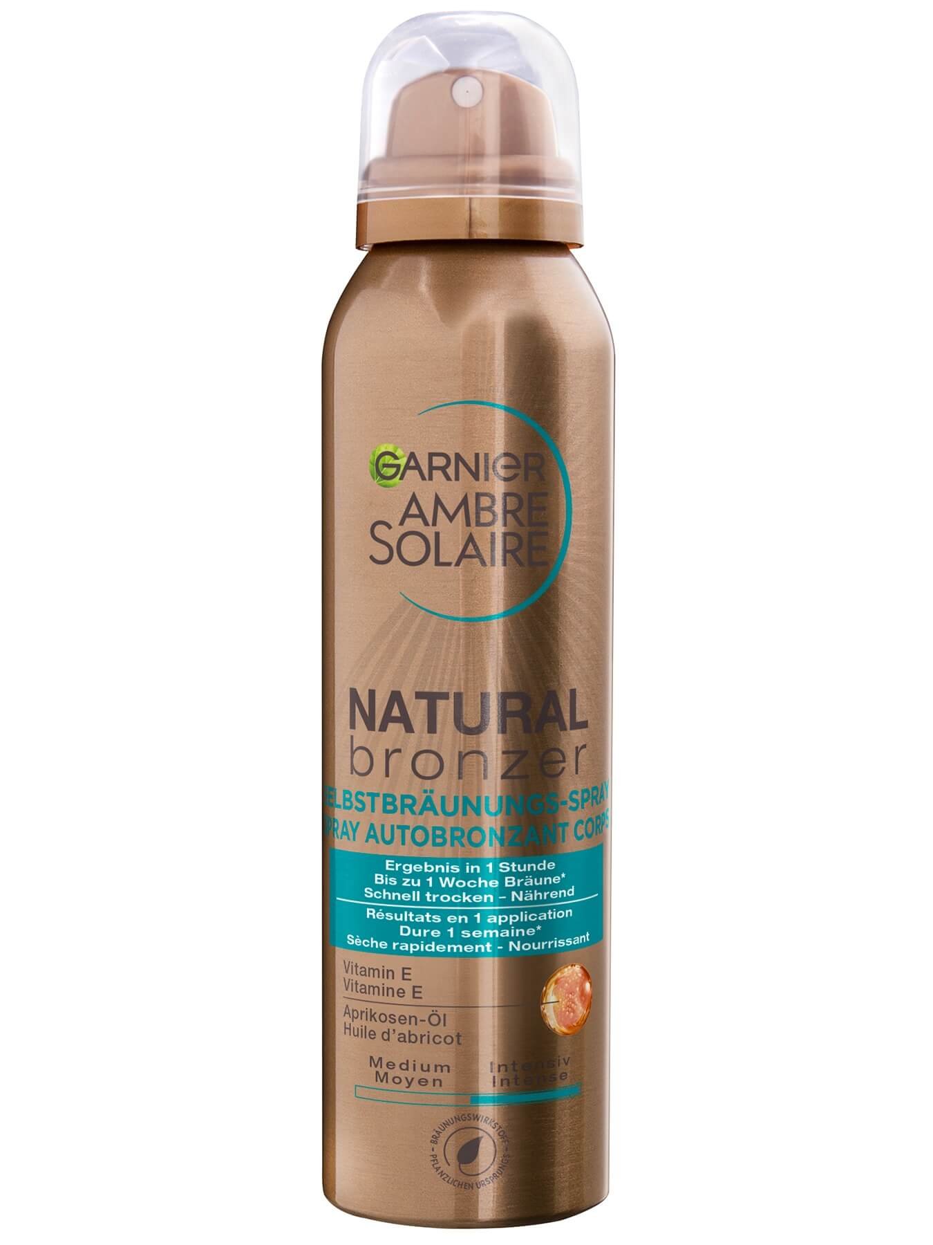 Garnier Natural Bronzer Selbstbräunungs-Spray Produktabbildung Vorderansicht