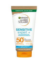 Ambre Solaire sensitive expert+ Sonnenschutz-Milch LSF 50+ - Produktabbildung