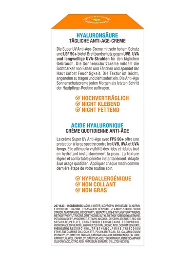 Produktabbildung Garnier Ambre Solaire Super UV LSF 50