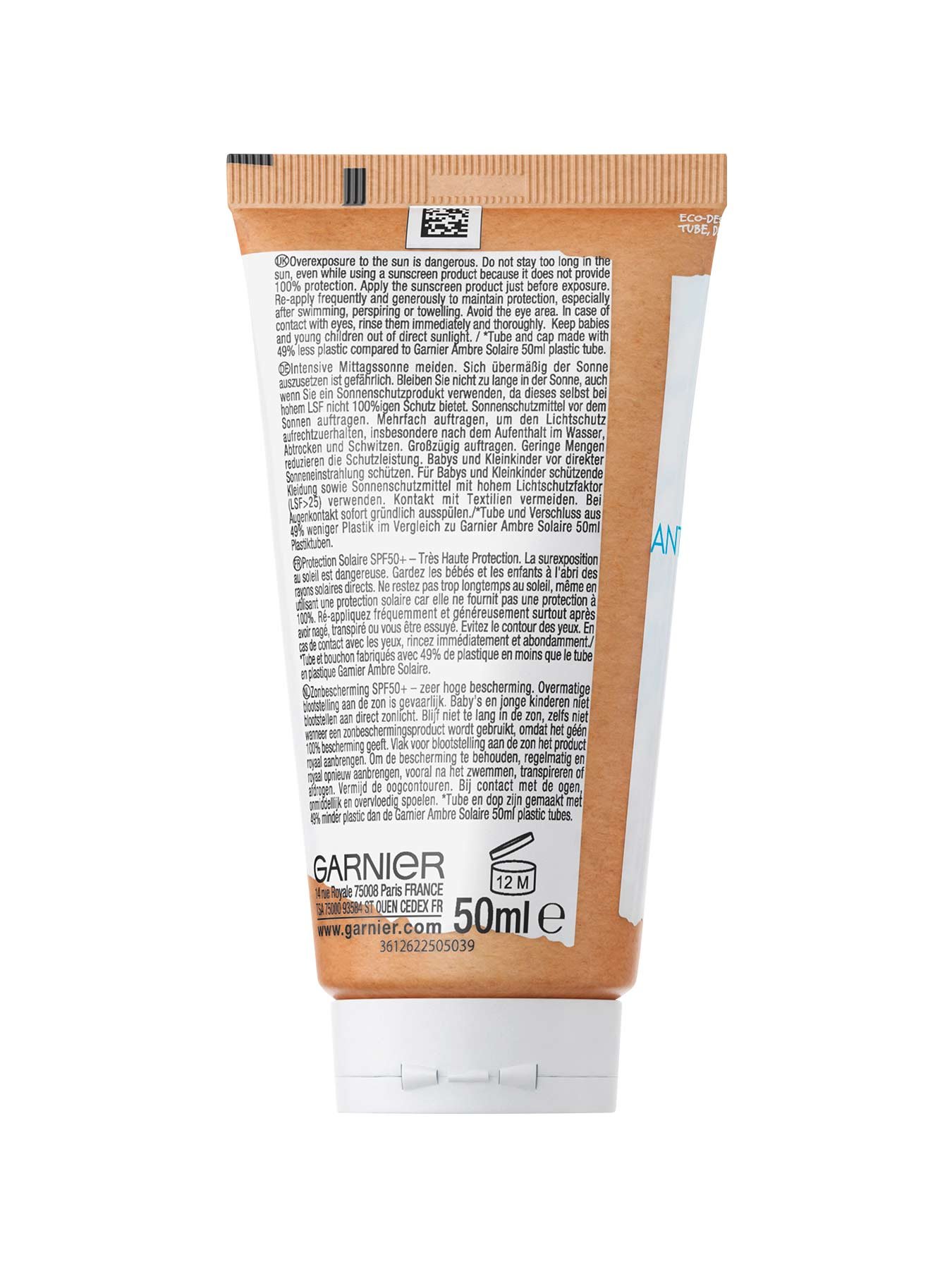 Anti-Trockenheit  Super UV Sonnenschutz-Creme LSF50+