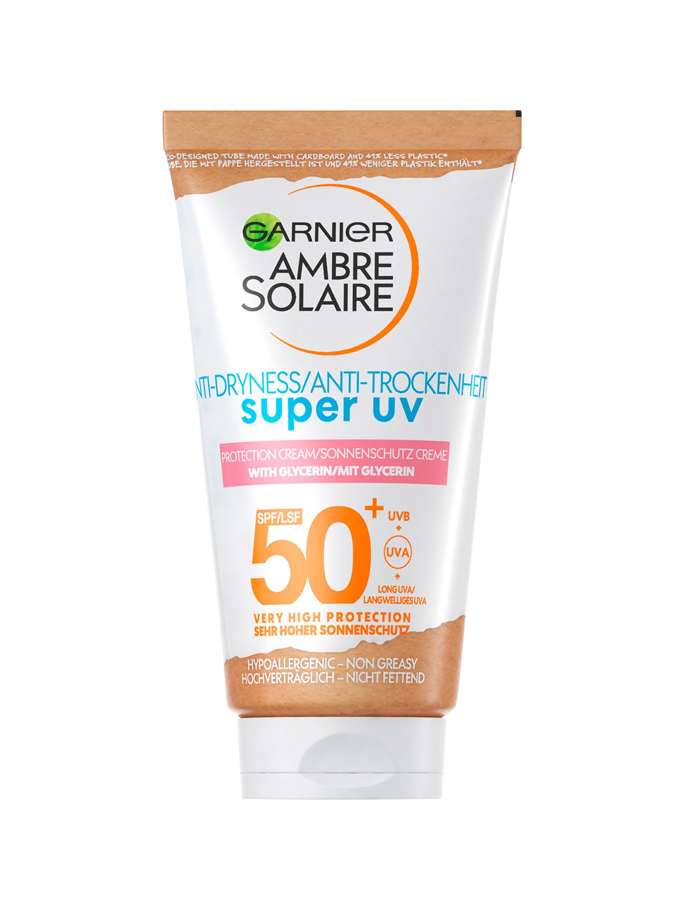 Anti-Trockenheit  Super UV Sonnenschutz-Creme LSF50+