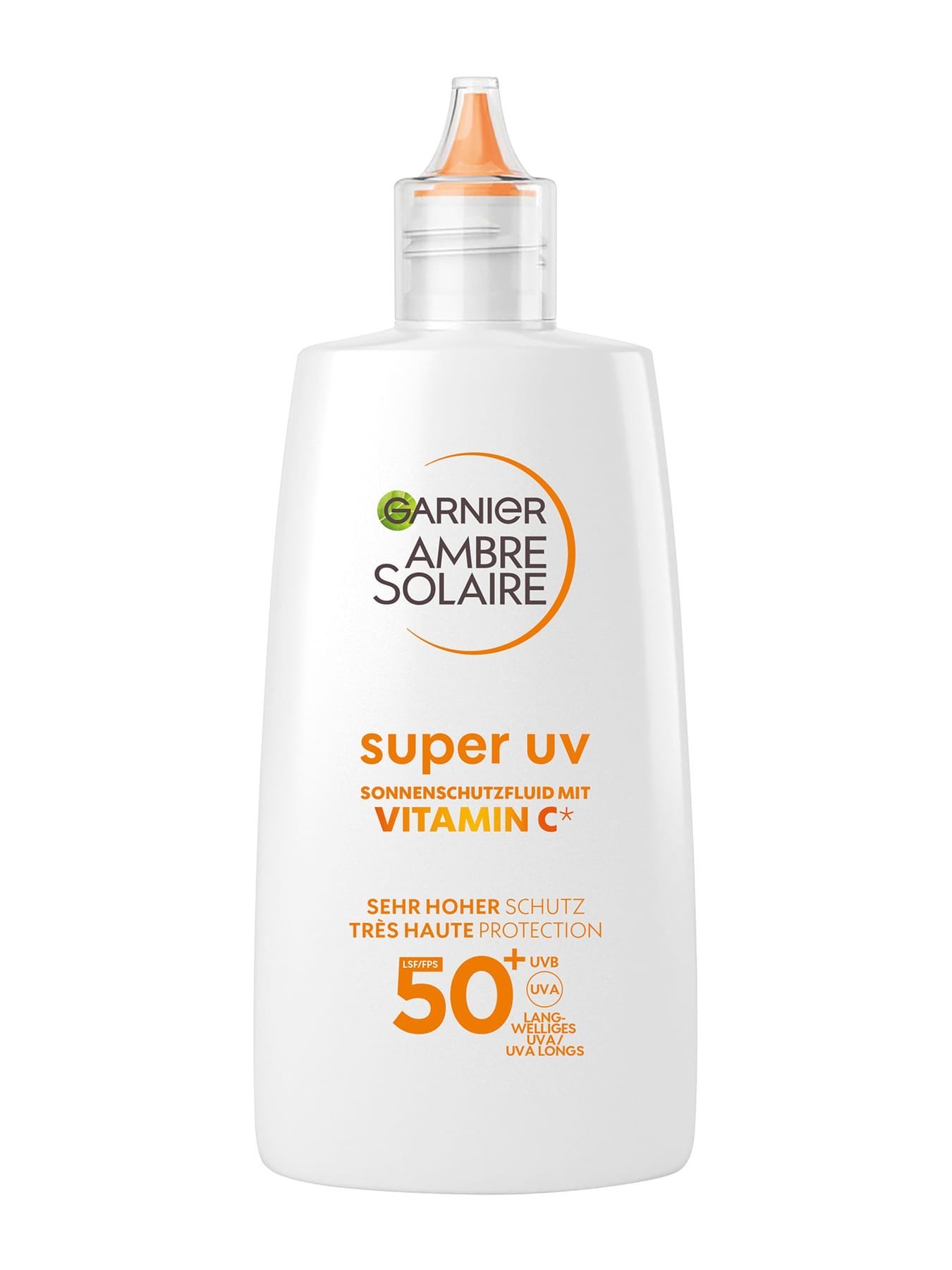 Super UV Sonnenschutzfluid mit Vitamin C LSF 50+ - Produktabbildung Vorderseite