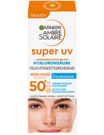Super UV Sonnenschutz-Fluid LSF 50+ mit Hyaluronsäure - Verpackung