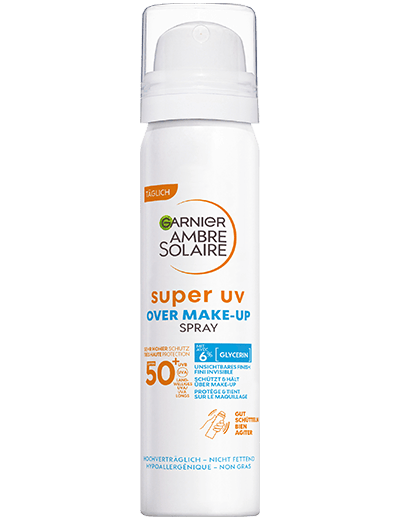 Ambre Solaire Super UV Over Make-Up Spray LSF 50 - Produktabbildung