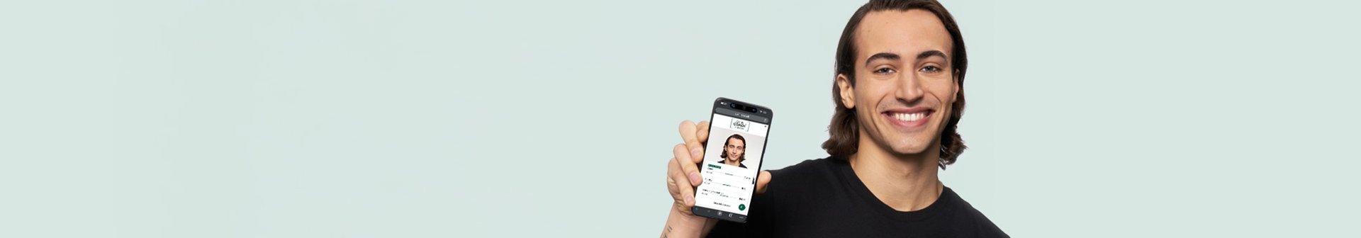 Die Gesichtsanalyse erkennt die Reinheit Deiner Haut