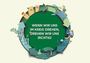 Kreisicon - Wenn wir uns im Kreis drehen, drehen wir uns richtig