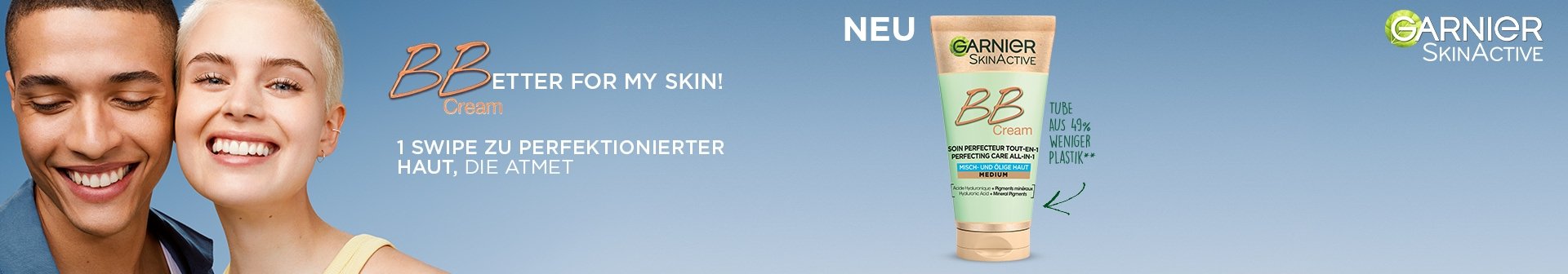 BB Cream - zwei lächelnde Personen