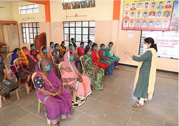 Seminar bei Plastics for Change! in Indien