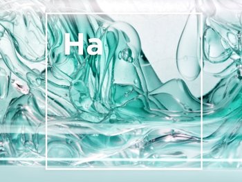 Darstellung des Inhaltstoffs Hyaluronsäure