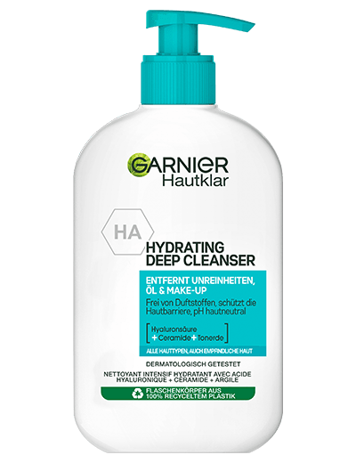 Garnier Hautklar Hydrating Deep Cleanser Produktabbildung