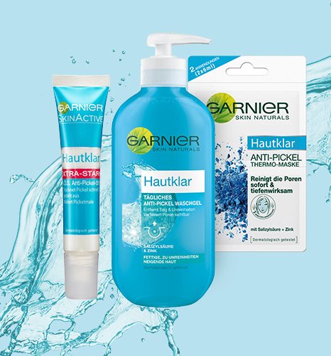 Garnier Hautklar Aktiv Akut Roll On Kaufen SkinActive Hautklar Gesichtspflege für reine Haut | Garnier