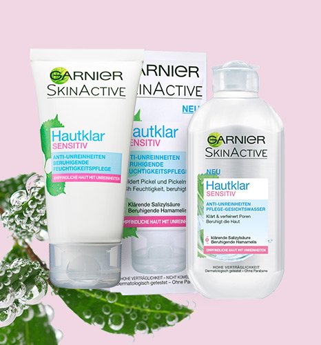 Garnier Hautklar Aktiv Akut Roll On Kaufen SkinActive Hautklar Gesichtspflege für reine Haut | Garnier