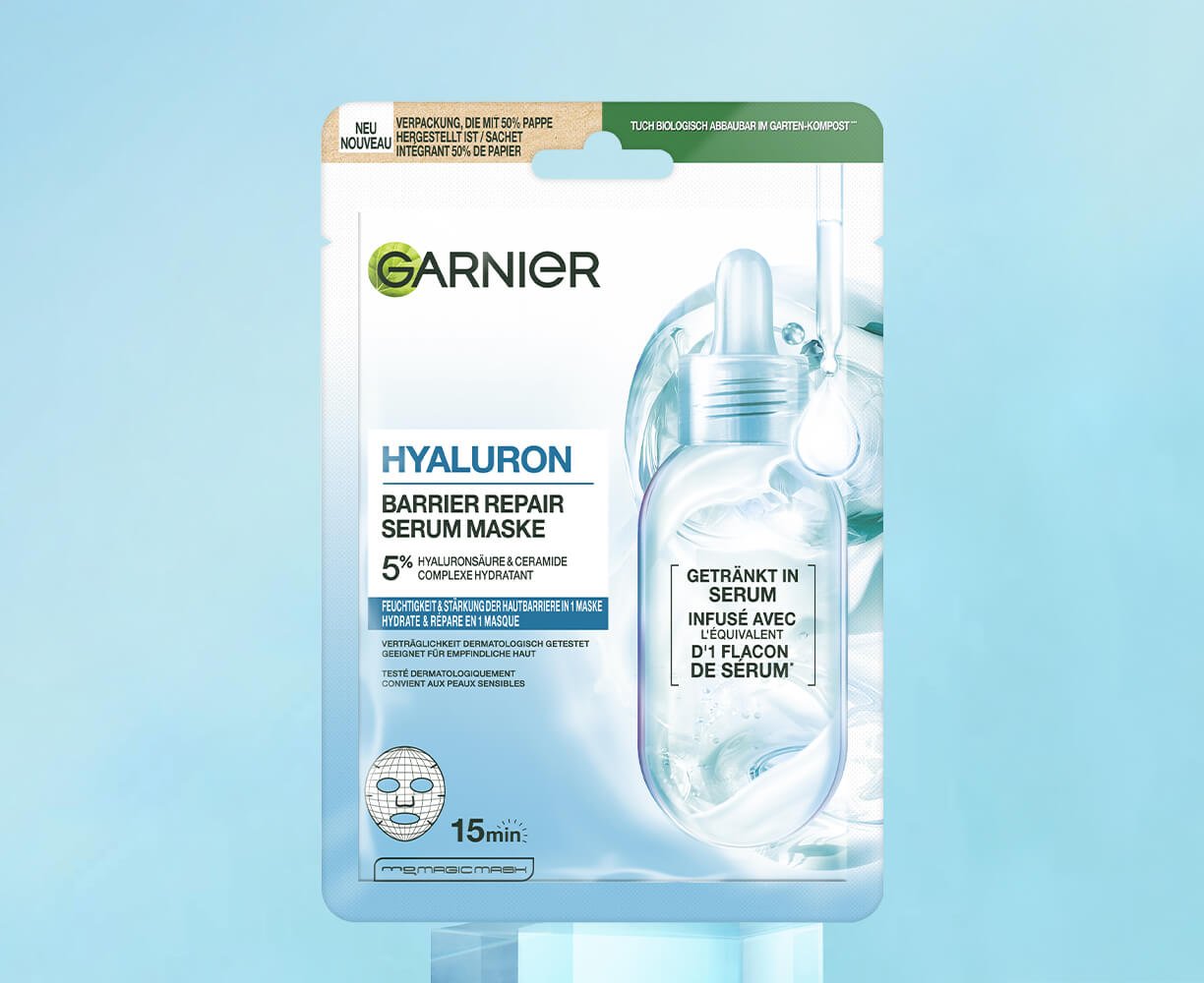 Hyaluron Barrier Repair Serum Maske