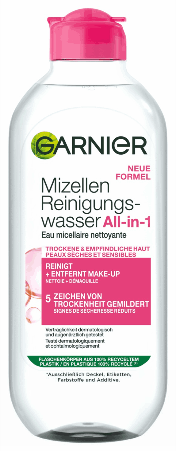 Mizellen Reinigungswasser All-in-1 für trockene Haut
