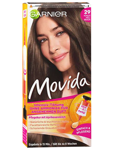 GARNIER Haartönung Movida Intensive-Tönung ohne Amoniak - Pflege-Creme