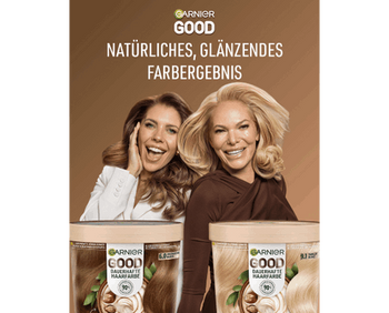 Victoria und Alexandra Swarovski mit Garnier Good Haarfarbe