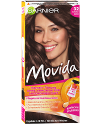 Garnier Movida 32 Schokobraun Produktverpackung Vorderseite