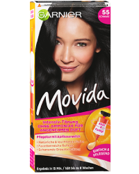 Garnier Movida 55 Schwarz Produktverpackung Vorderseite