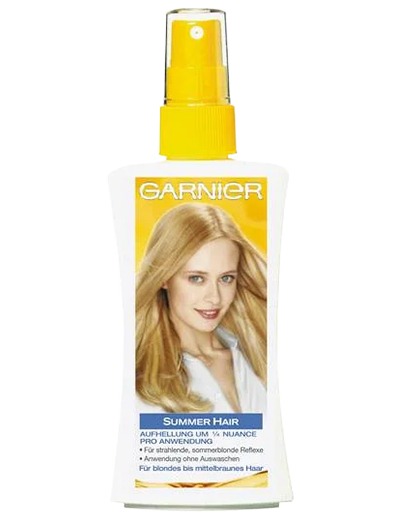 Garnier Summer Hair Aufheller-Spray Verpackung Vorne 