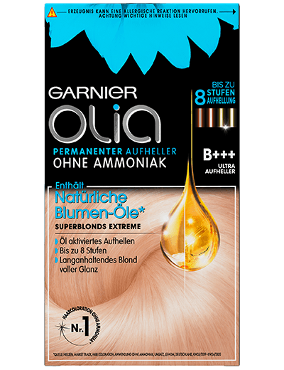 Aufheller B+++ Ultra hellt das Haar schonend auf | Garnier